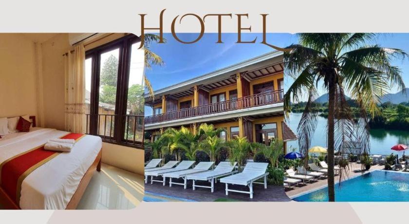 Golden Hotel Dondet Muang Khong Exterior photo
