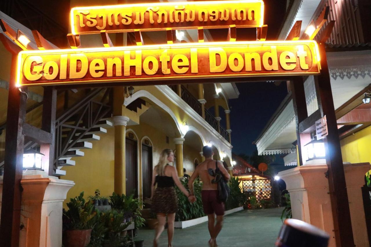 Golden Hotel Dondet Muang Khong Exterior photo